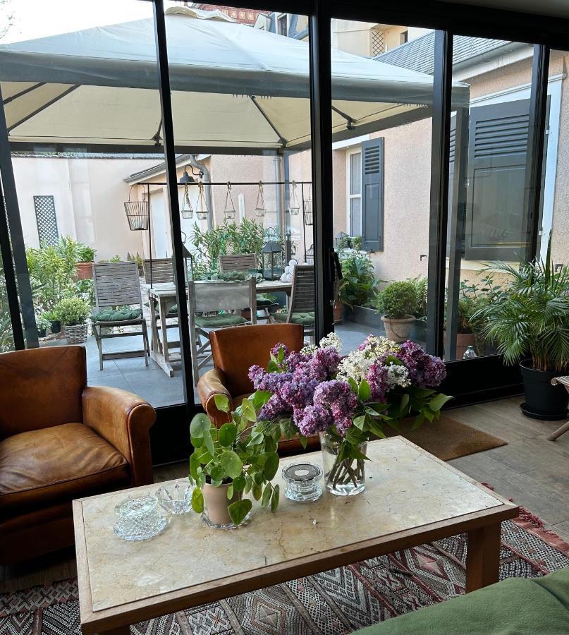 Bed and Breakfast Le Jardin Cathedrale Chartres Exterior foto
