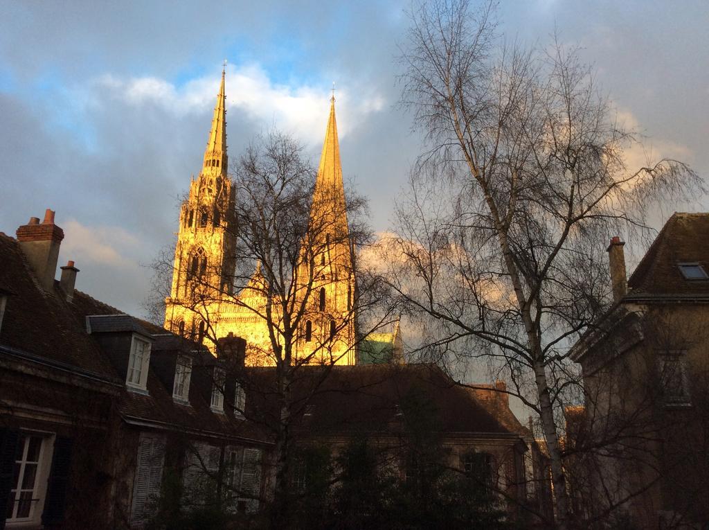 Bed and Breakfast Le Jardin Cathedrale Chartres Exterior foto